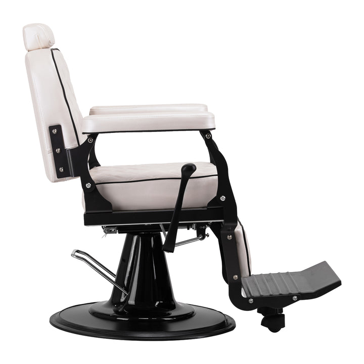 Barberstoel Gabbiano Carlos Extra Parelwit - afbeelding 4