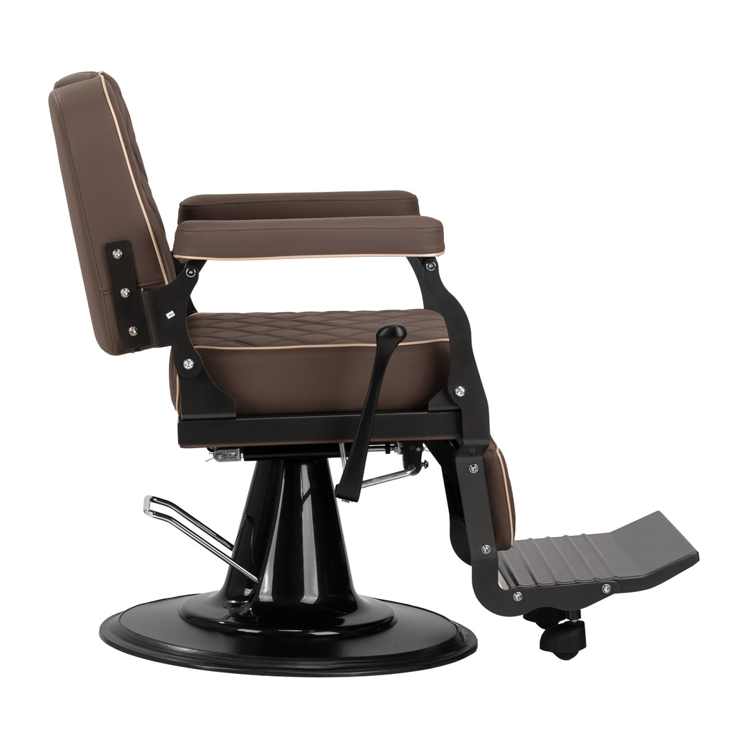Barberstoel Gabbiano Carlos Bruin - afbeelding 4
