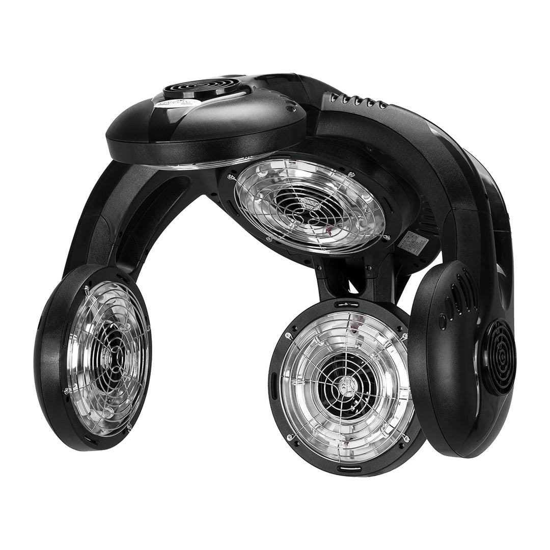 Droogkap met Wandarm Infrazon Gabbiano GD-505W Zwart - afbeelding 2