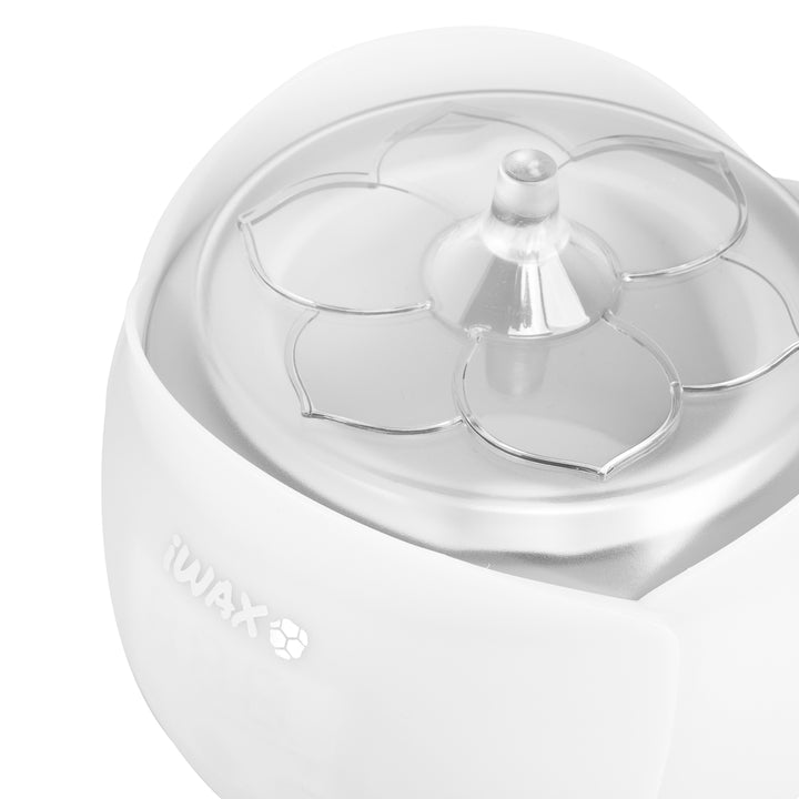 Waxverwarmer Blik iWax Flower Wit - afbeelding 4