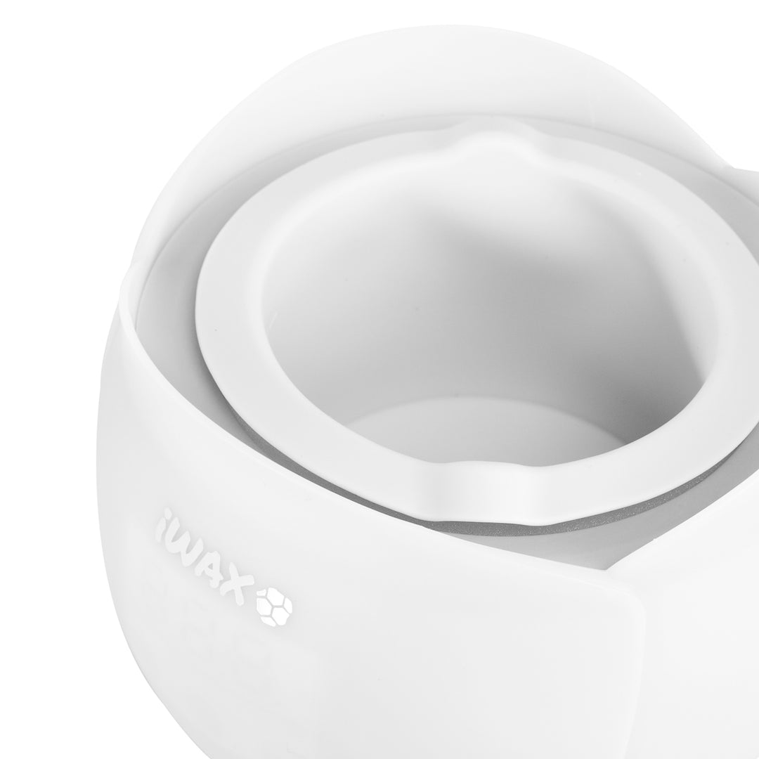 Waxverwarmer Blik iWax Flower Wit - afbeelding 5
