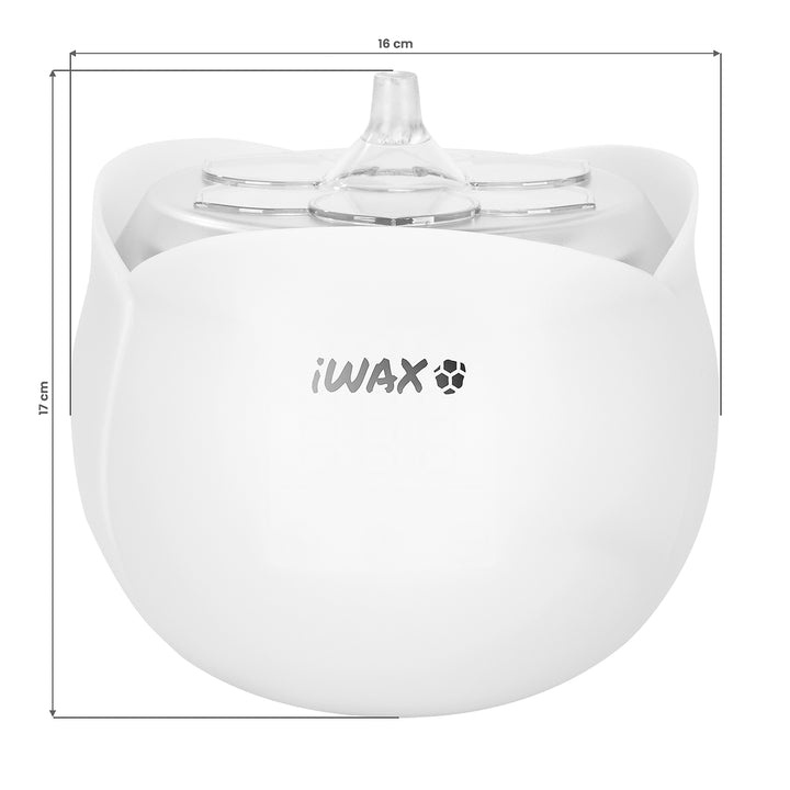 Waxverwarmer Blik iWax Flower Wit - afbeelding 8