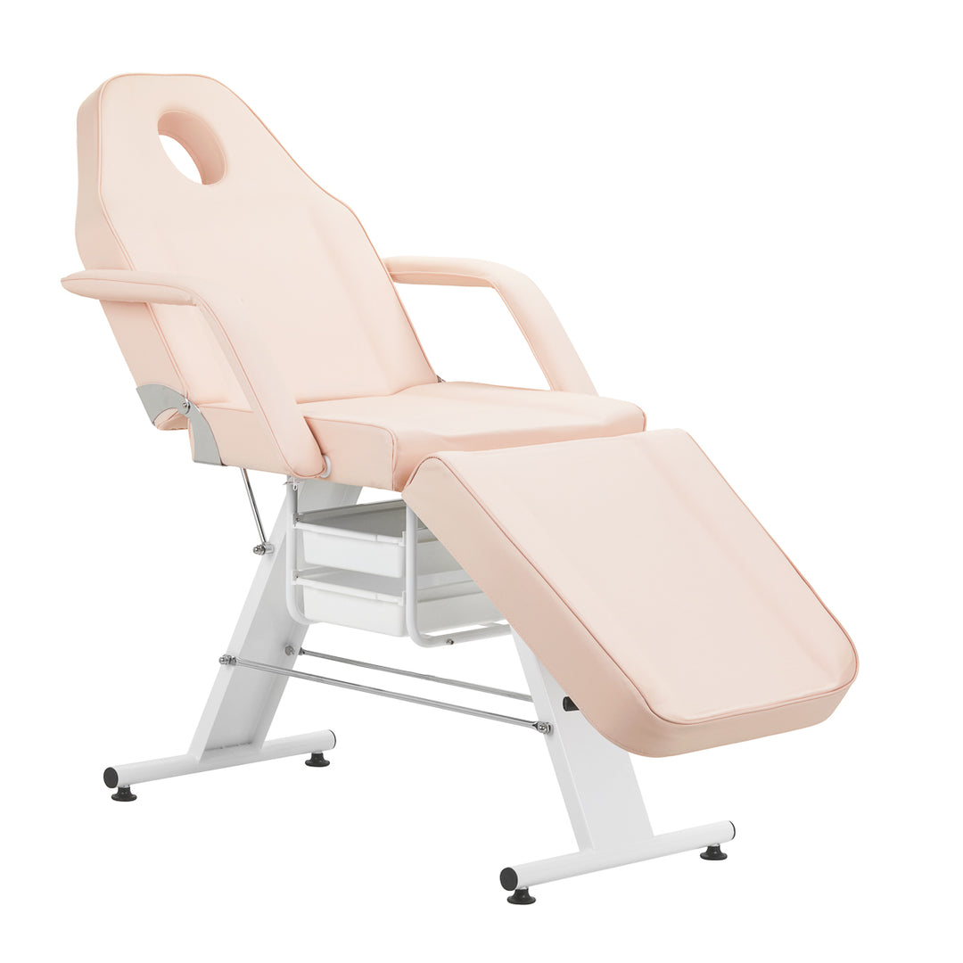 Behandelstoel Basic 202 met Trays Roze - afbeelding 3