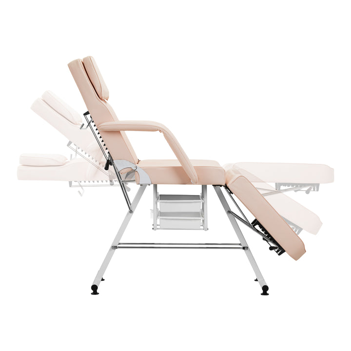 Behandelstoel Basic 202 met Trays Roze - afbeelding 7