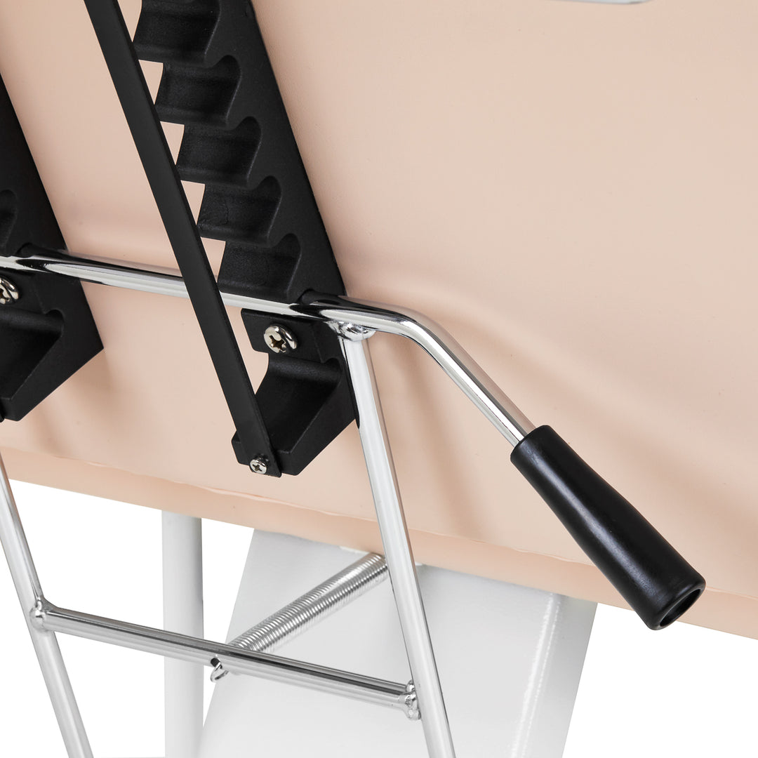 Behandelstoel Basic 202 met Trays Roze - afbeelding 14
