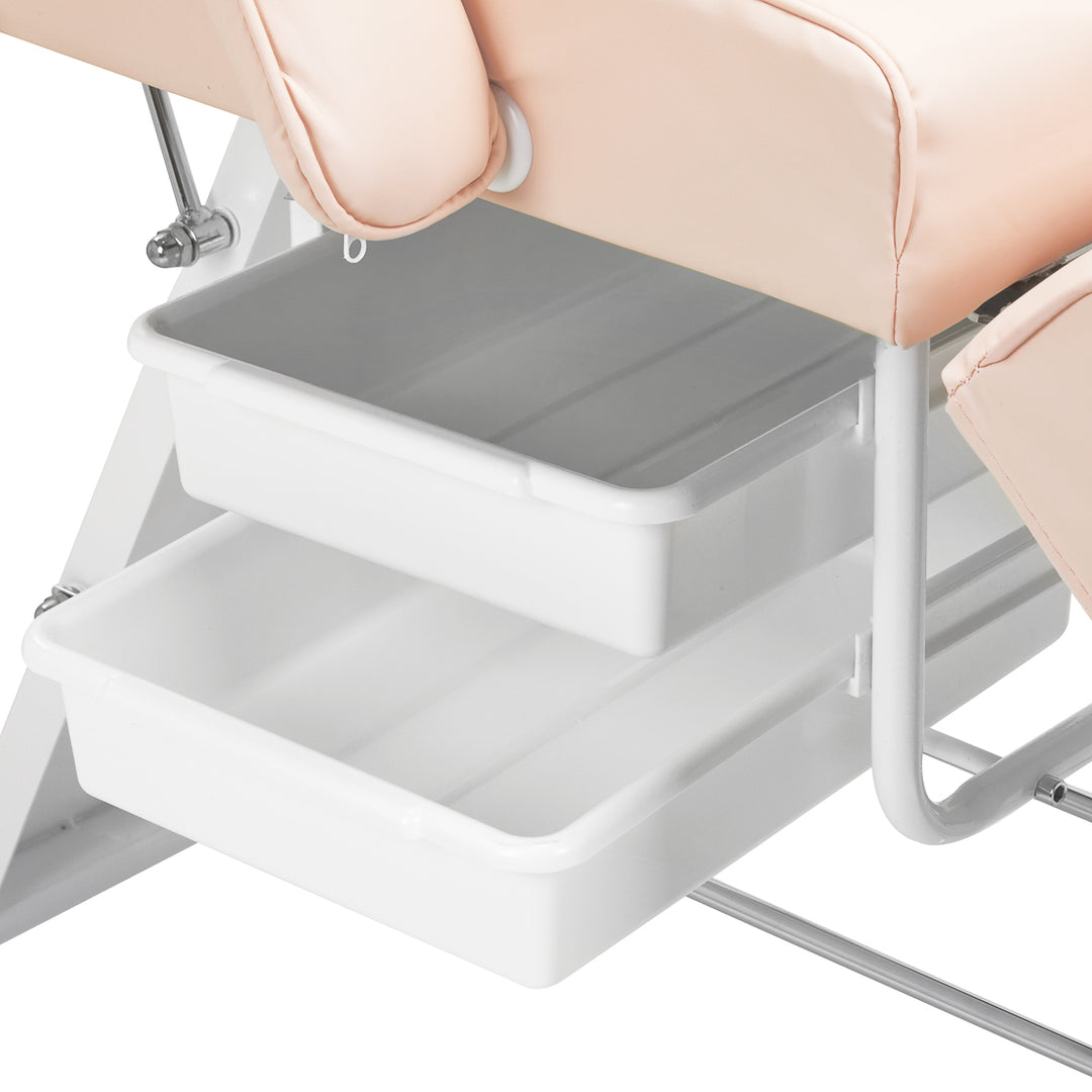 Behandelstoel Basic 202 met Trays Roze - afbeelding 16