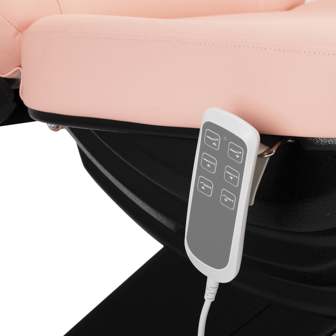 Behandelstoel Elektrisch Sillon Classic 3 Motoren Roze - afbeelding 16