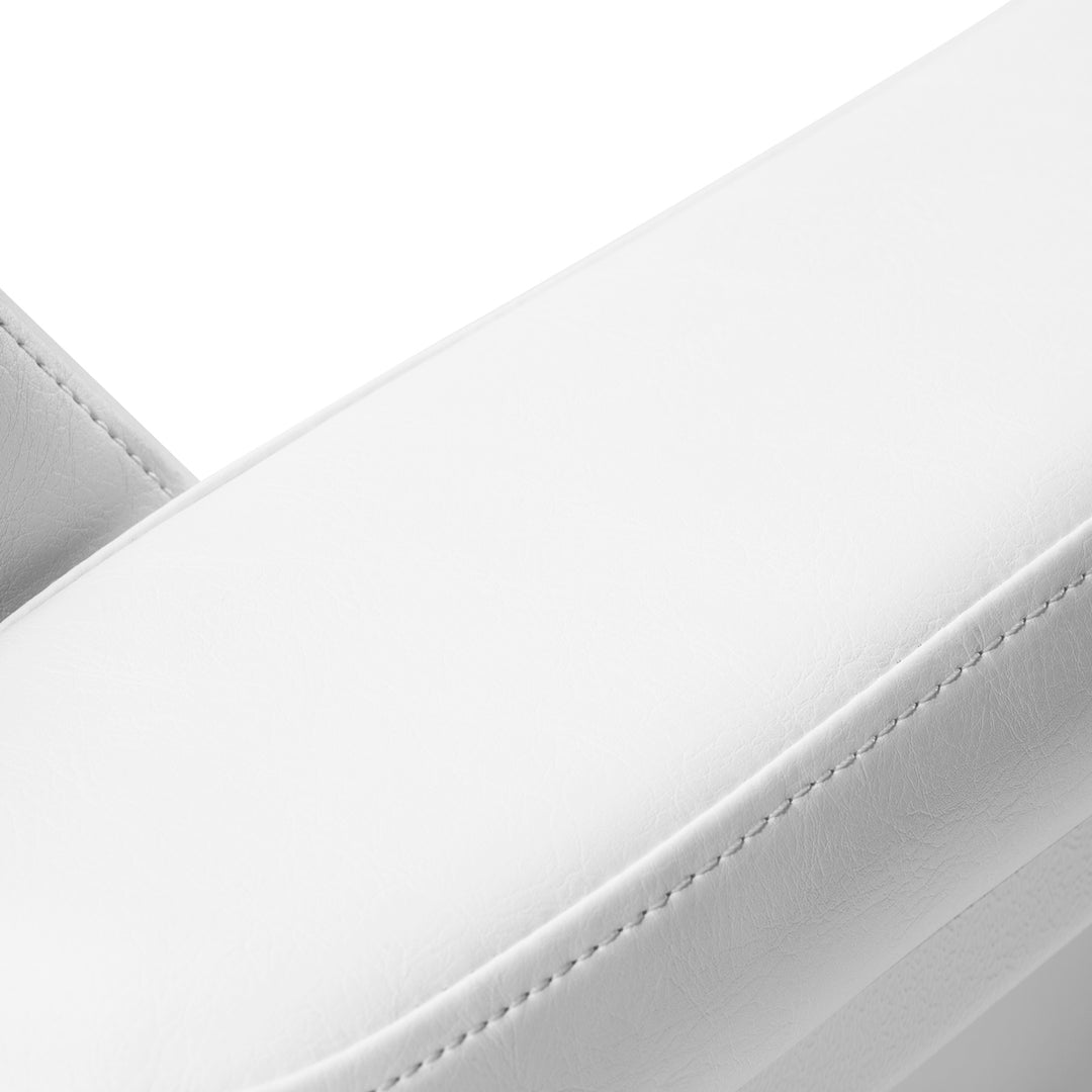 Elektrische Behandelstoel Sillon Luxury 3 Motoren Wit met Voetbediening - afbeelding 17