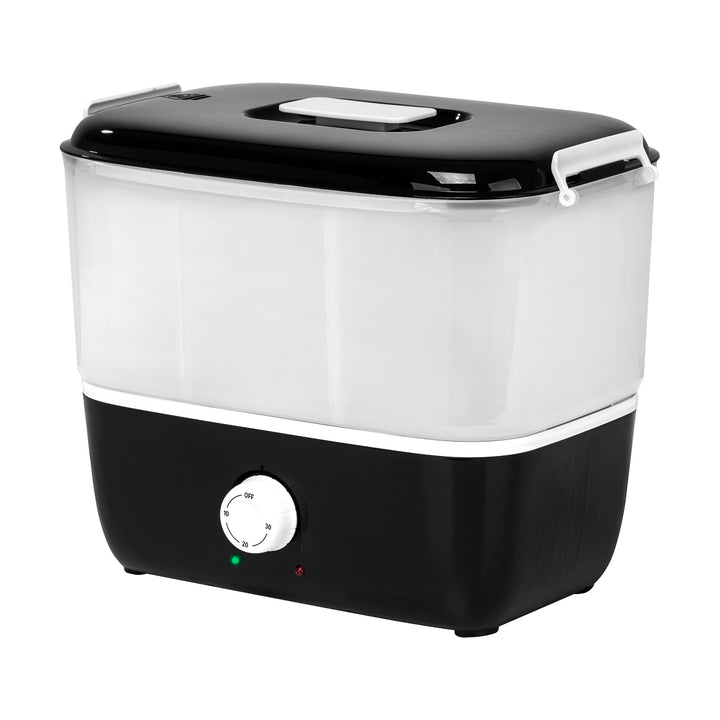 Handdoekwarmer Elegante 10 Zwart