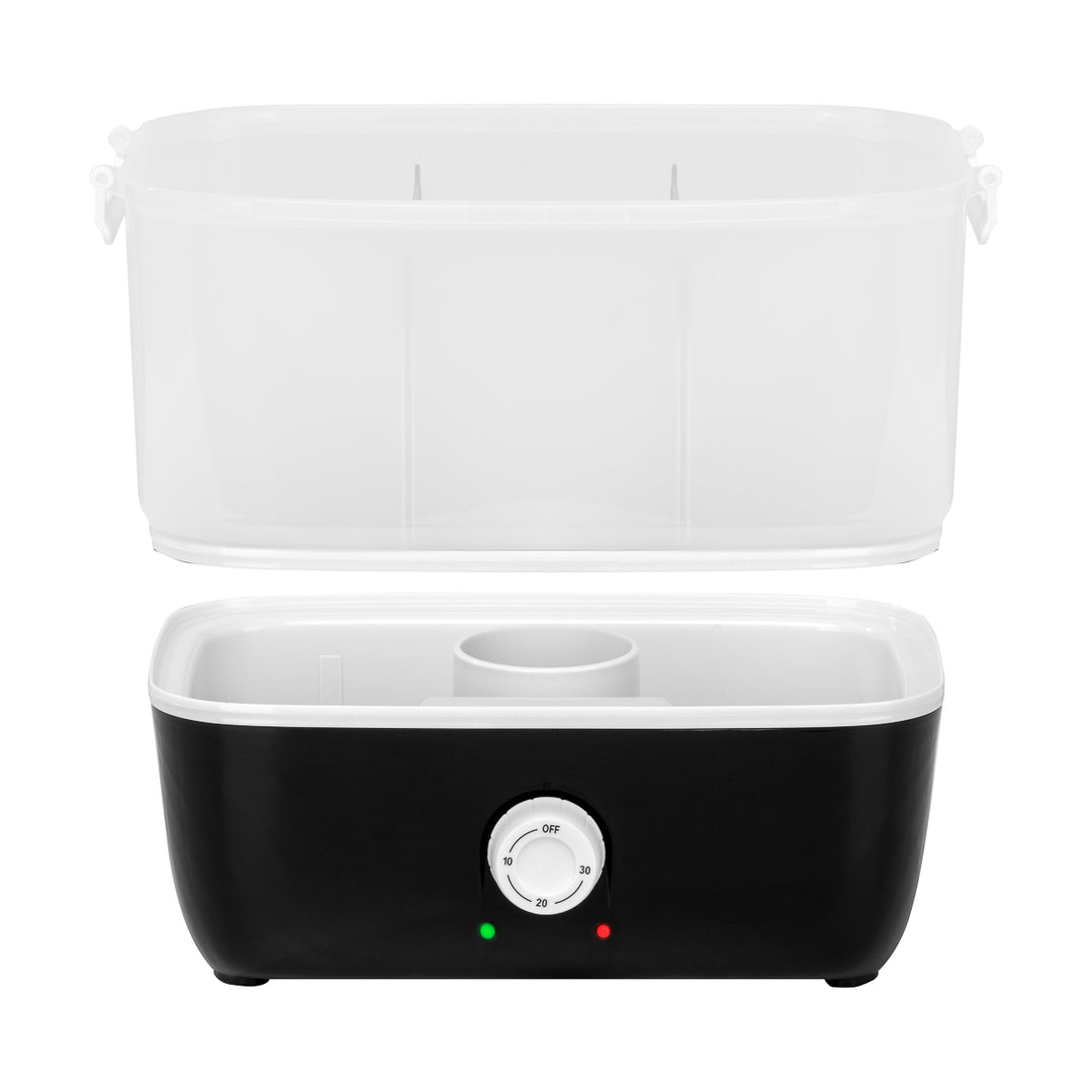 Handdoekwarmer Elegante 10 Zwart - afbeelding 2