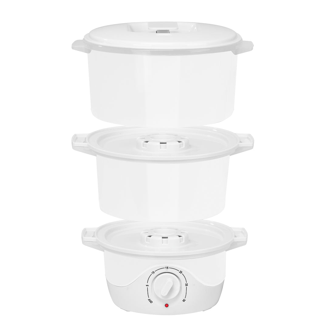 Handdoekwarmer Elegante 21 Wit - afbeelding 3