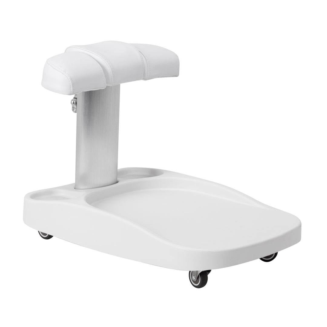 Trolley met Voetsteun voor Voetenbad Azzurro Wit