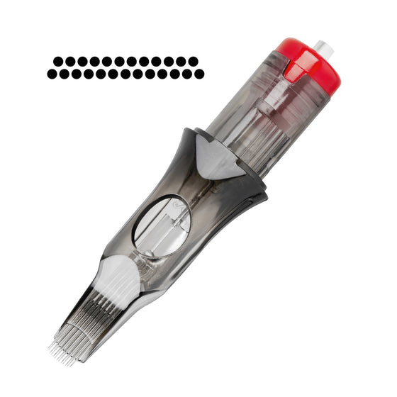 Tatuointikasetti El Cartel V2 25RM 0,30 mm (10 kpl)