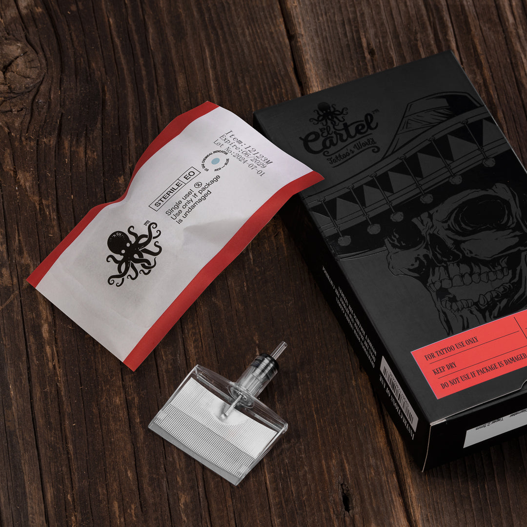 Tattoo Naalden Cartridge Soft Edge Magnum 123RM 0.35 mm El Cartel V2 10 st - afbeelding 5