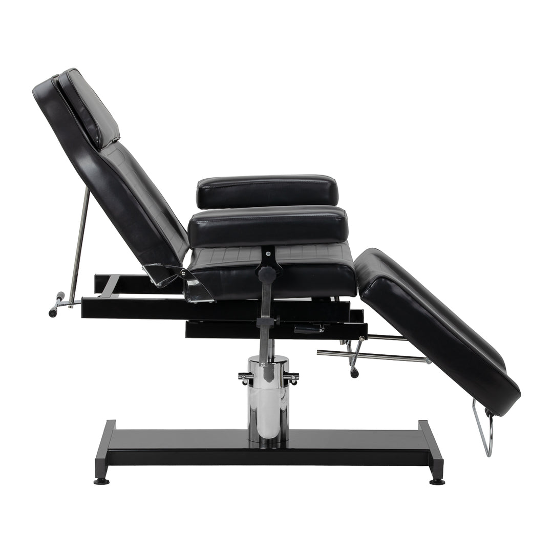 Tattoostoel Hydraulisch Pro Ink 210DH Zwart - afbeelding 4