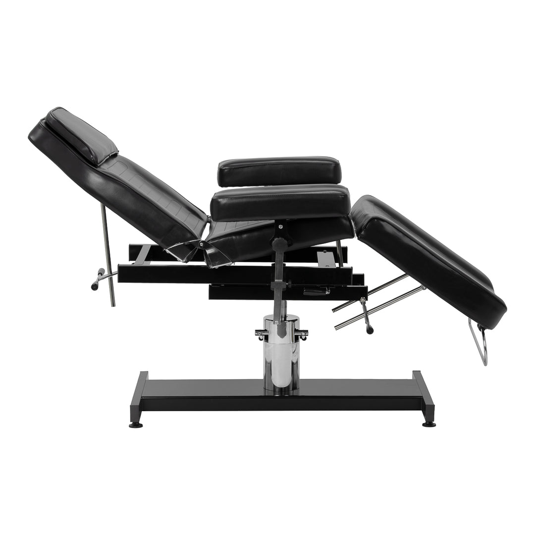 Tattoostoel Hydraulisch Pro Ink 210DH Zwart - afbeelding 6
