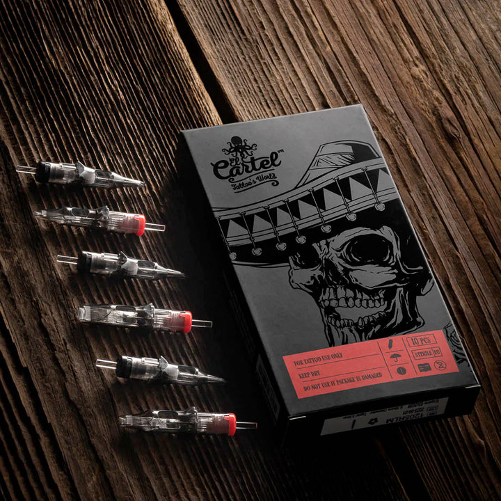 Tattoo Naalden Cartridge RM-W 13 0.35 mm El Cartel V2 10 st - afbeelding 5