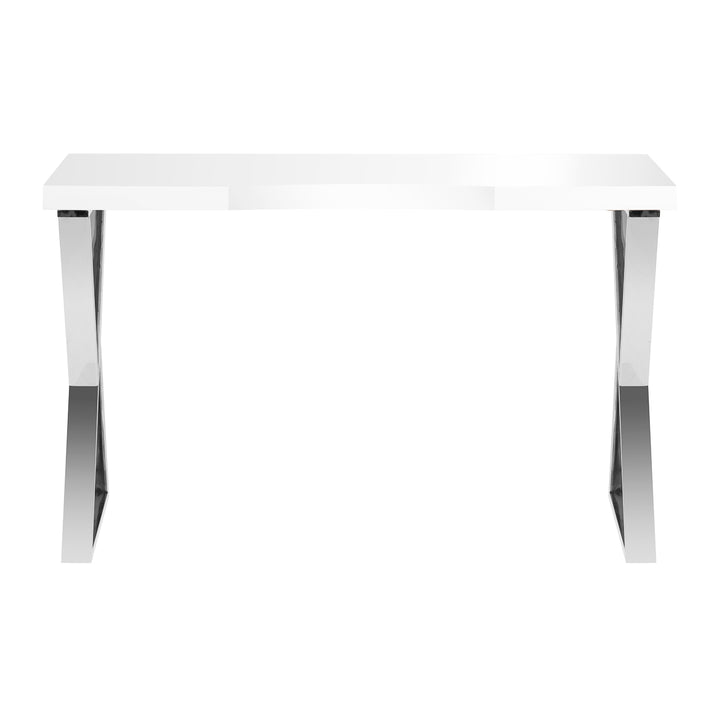 Manicure Tafel Momo 04 Zilver-Wit - afbeelding 2