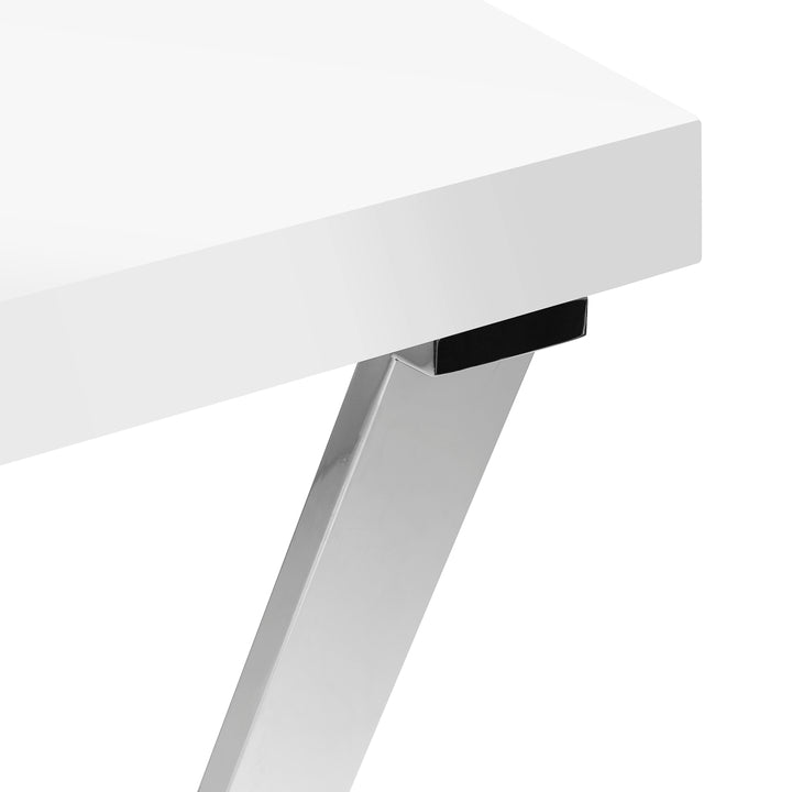 Manicure Tafel Momo 04 Zilver-Wit - afbeelding 5