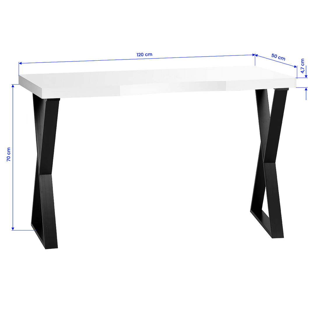 Manicure Tafel Momo 04 Zwart-Wit - afbeelding 7