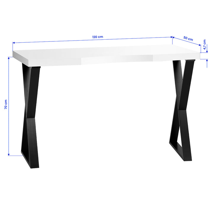 Manicure Tafel Momo 04 Zwart-Wit - afbeelding 7