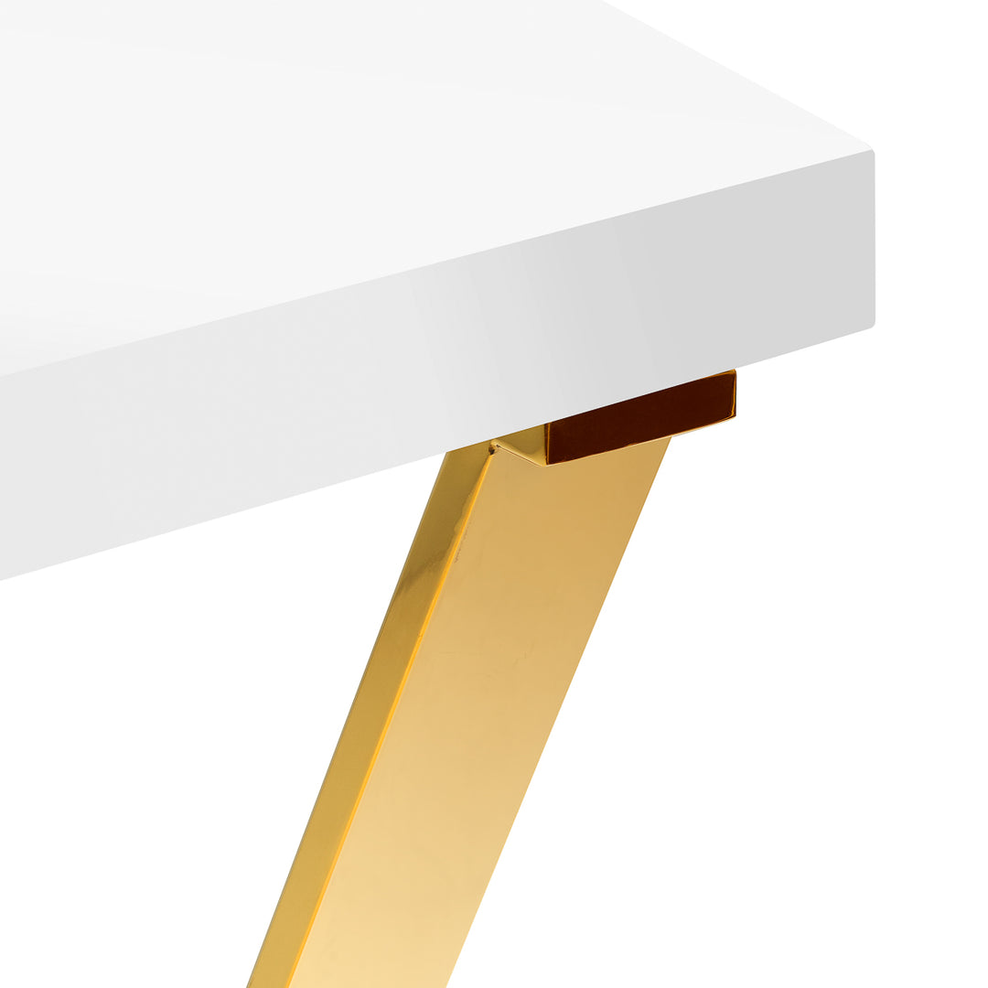 Manicure Tafel Momo 04 Goud-Wit met Afzuiging - afbeelding 5