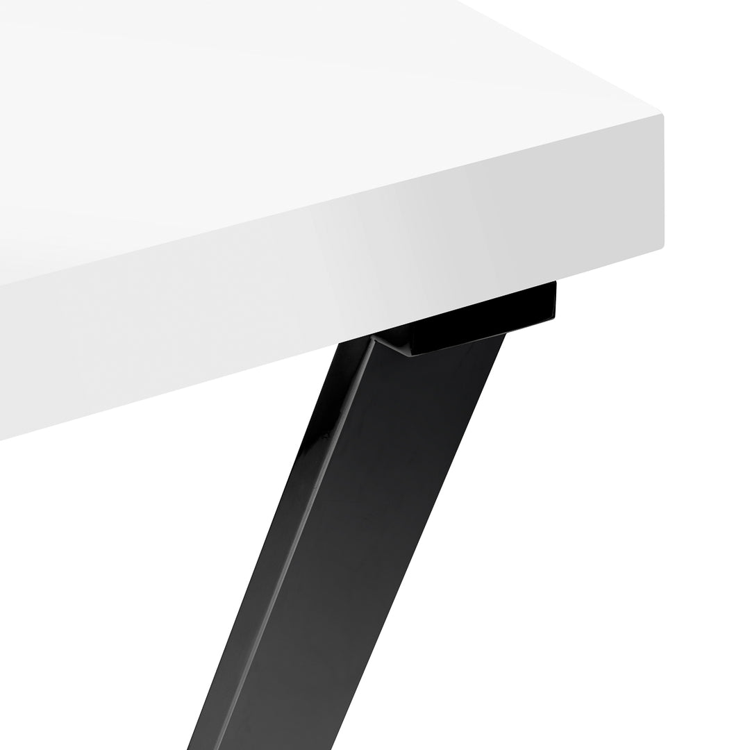 Manicure Tafel Momo 04 Zwart-Wit met Afzuiging - afbeelding 5