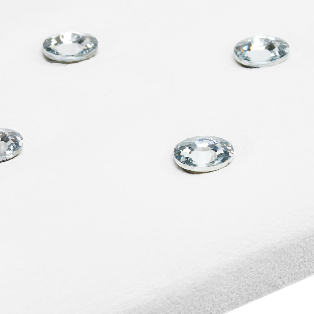 Armsteun Nagels Momo Diamond Velours Wit - afbeelding 3