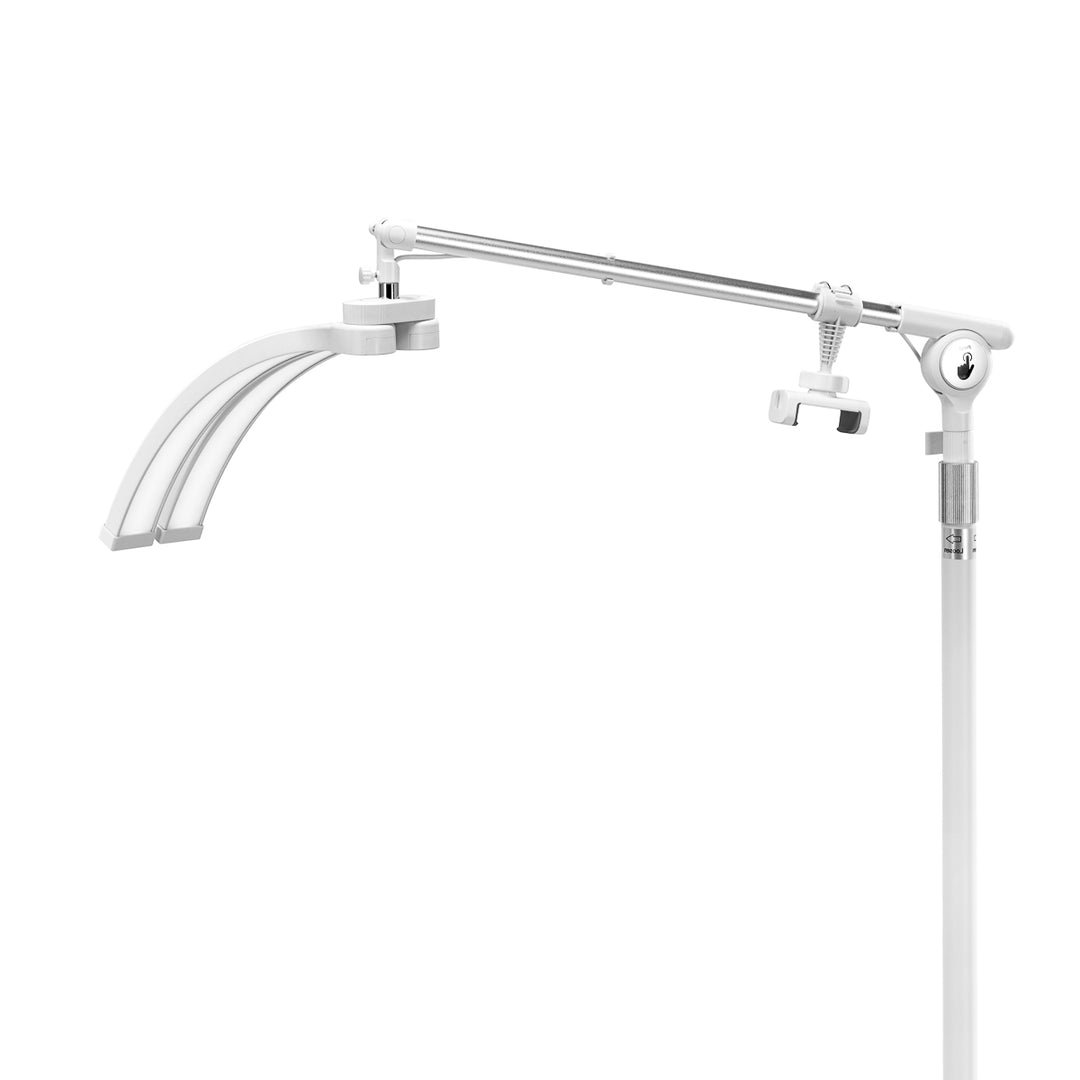 Wimperlamp LED met Statief en Instelbare Kleur- en Lichtintensiteit Glow Wit - afbeelding 4