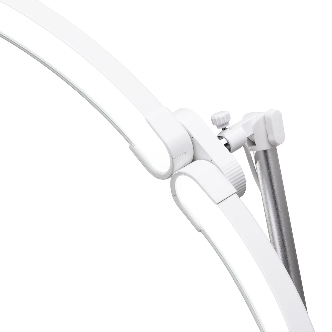 Wimperlamp LED met Statief en Instelbare Kleur- en Lichtintensiteit Glow Wit - afbeelding 8