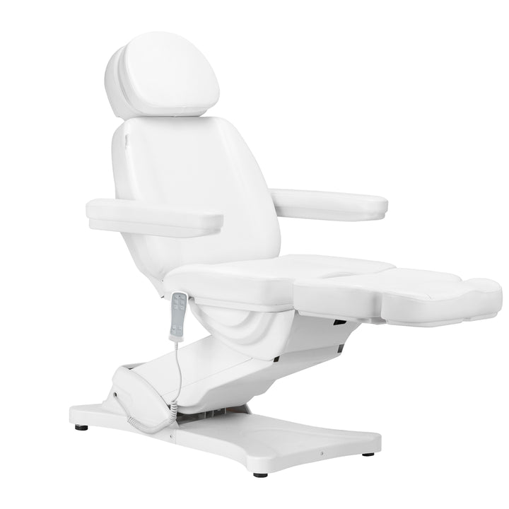 Elektrische Behandelstoel Sillon Classic 3 Motoren v2 Wit met Verwarming - afbeelding 3