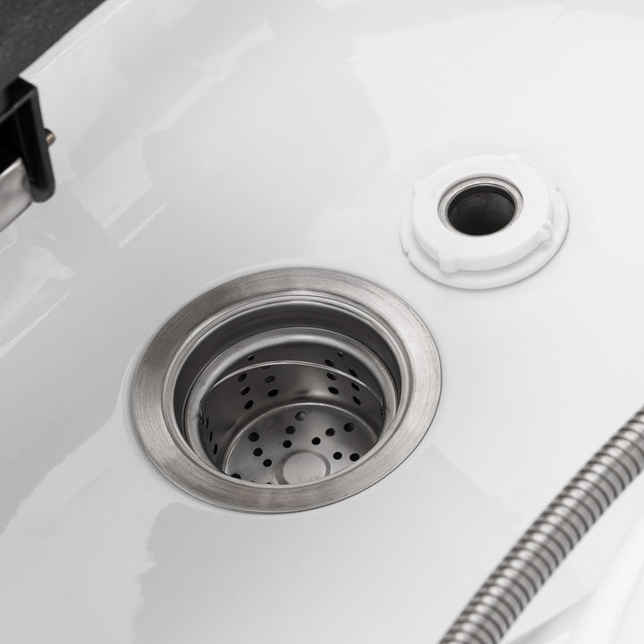Wasunit Gabbiano Head Spa 050 Zwart - afbeelding 9