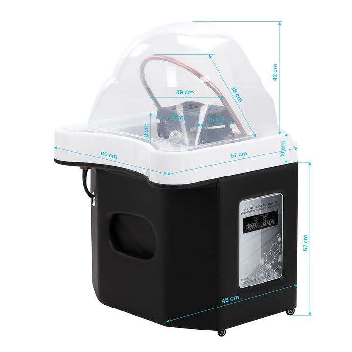 Wasunit Gabbiano Head Spa 050 Zwart - afbeelding 16