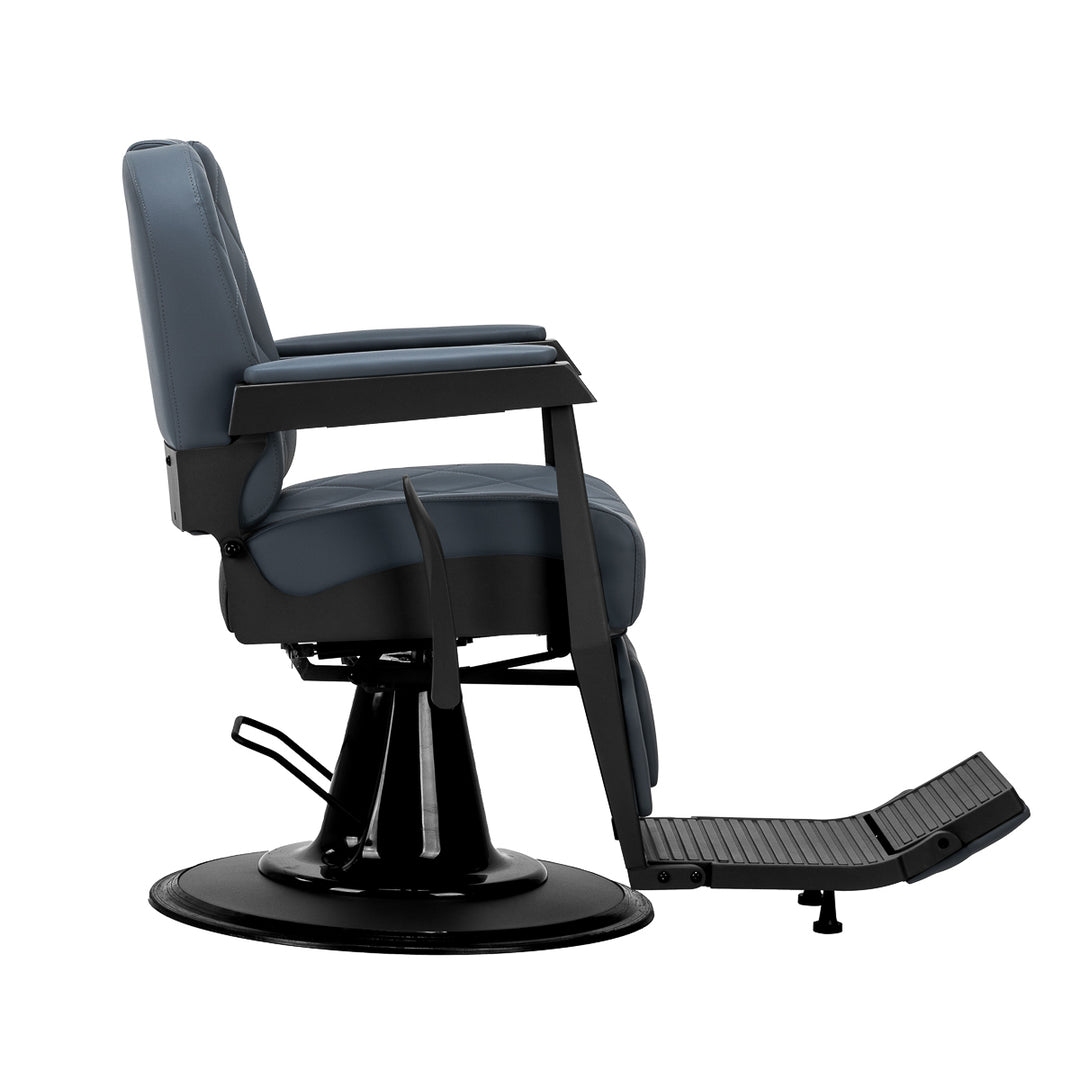 Barberstoel Gabbiano Bruno Blauw-Zwart - afbeelding 2