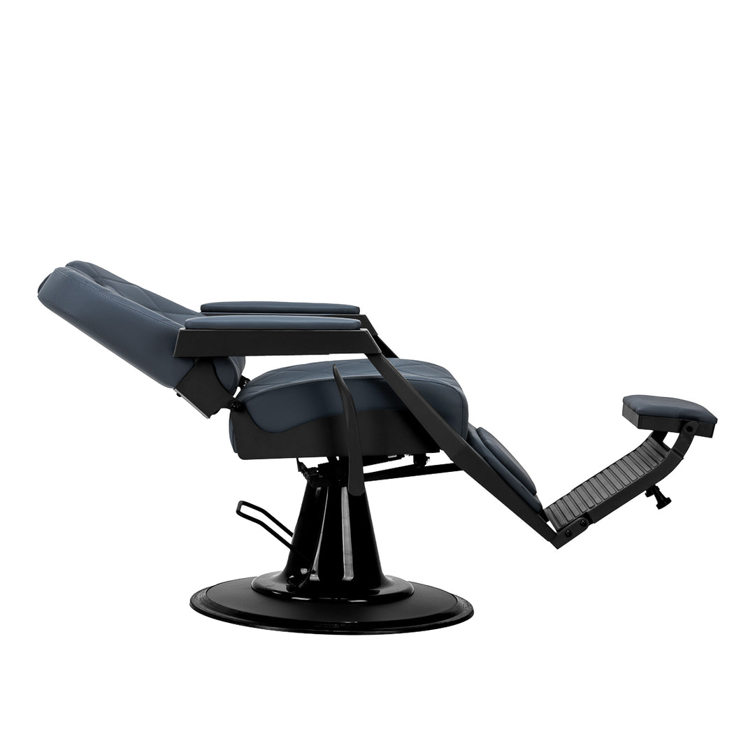 Barberstoel Gabbiano Bruno Blauw-Zwart - afbeelding 3