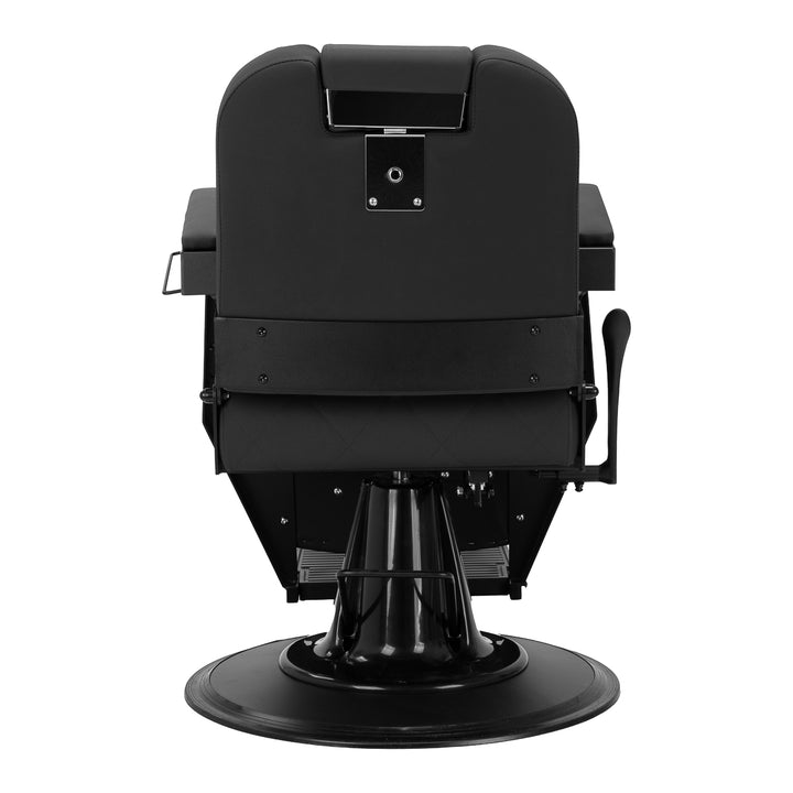 Barberstoel Gabbiano Bruno Zwart-Zwart - afbeelding 3