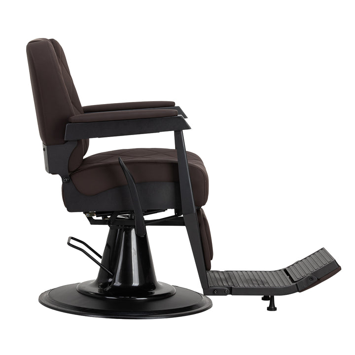 Barberstoel Gabbiano Bruno Bruin-Zwart - afbeelding 4