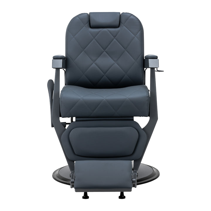 Barberstoel Gabbiano Bruno Blauw-Grijs - afbeelding 4
