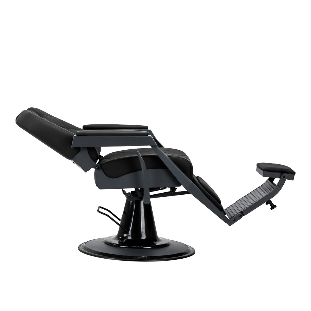 Barberstoel Gabbiano Bruno Zwart-Grijs - afbeelding 3