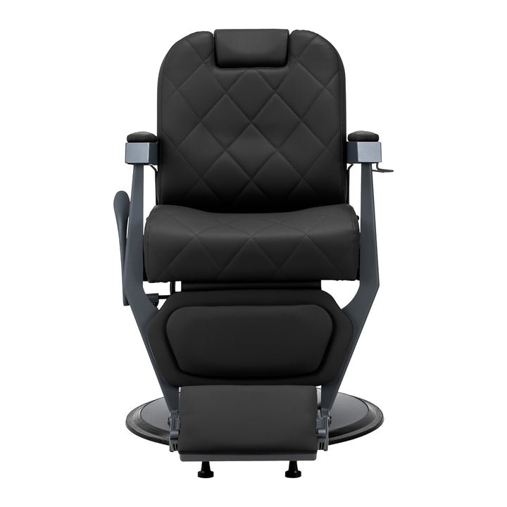 Barberstoel Gabbiano Bruno Zwart-Grijs - afbeelding 4