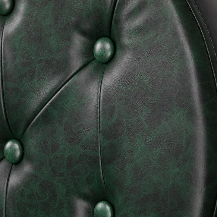 Barberstoel Gabbiano President Groen-Chrome - afbeelding 8