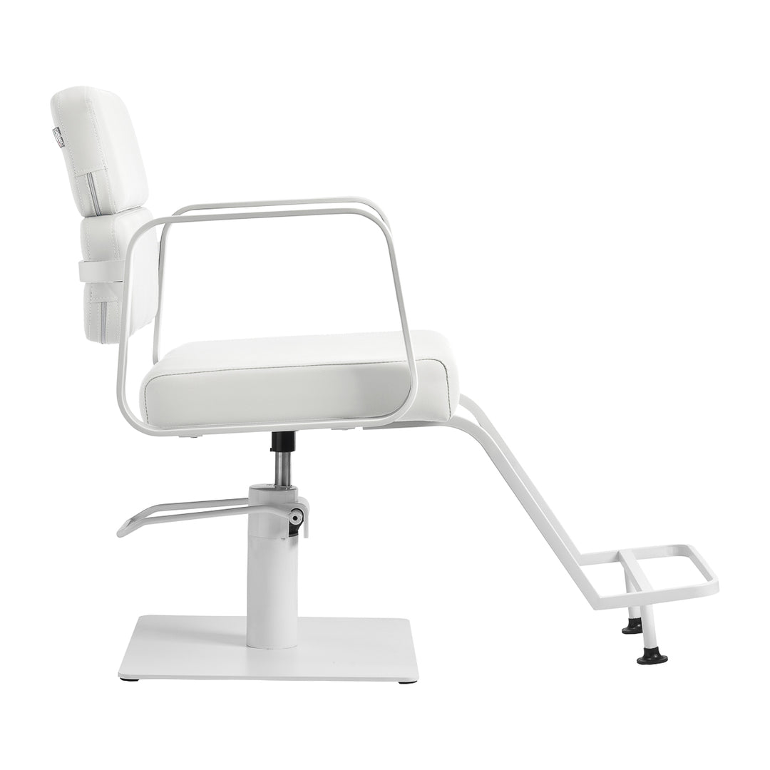 Kappersstoel Gabbiano Porto Wit-Wit - afbeelding 4