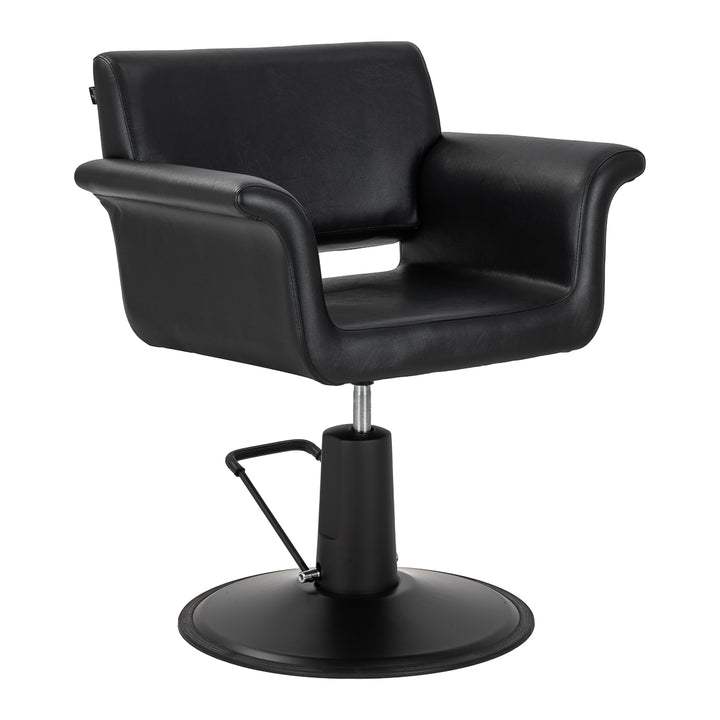 Kappersstoel Gabbiano Lucca Zwart-Zwart