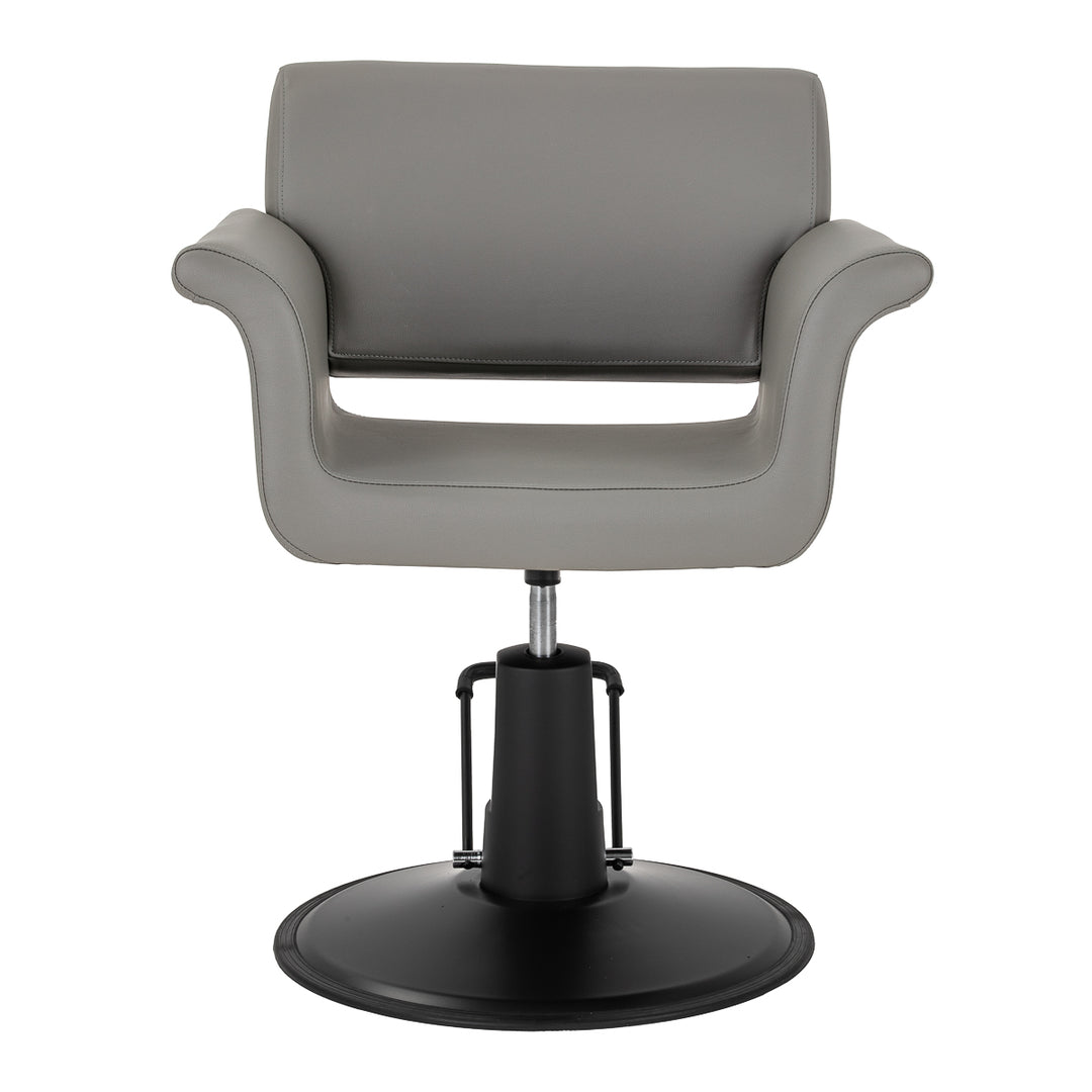 Kappersstoel Gabbiano Lucca Grijs-Zwart - afbeelding 2