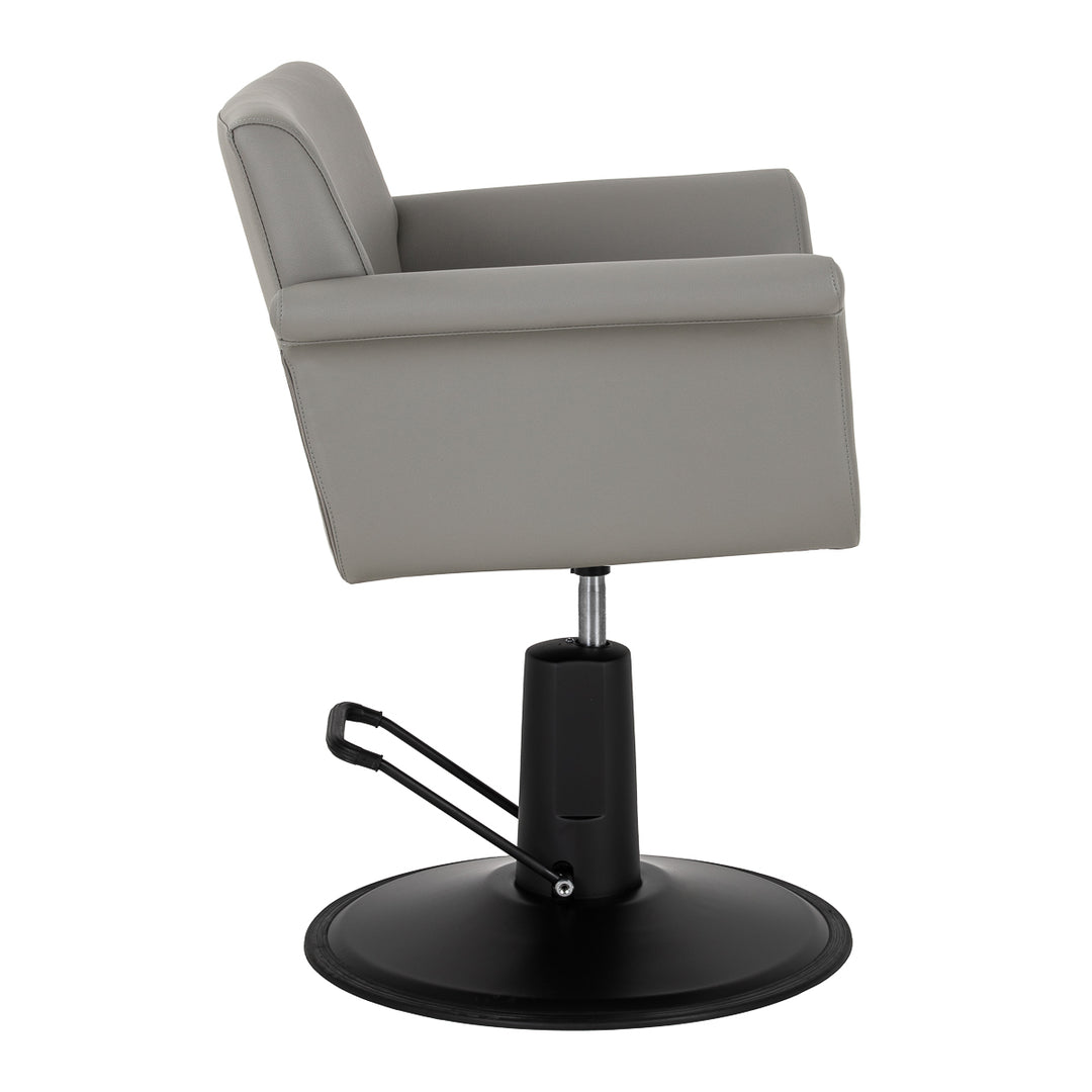 Kappersstoel Gabbiano Lucca Grijs-Zwart - afbeelding 4