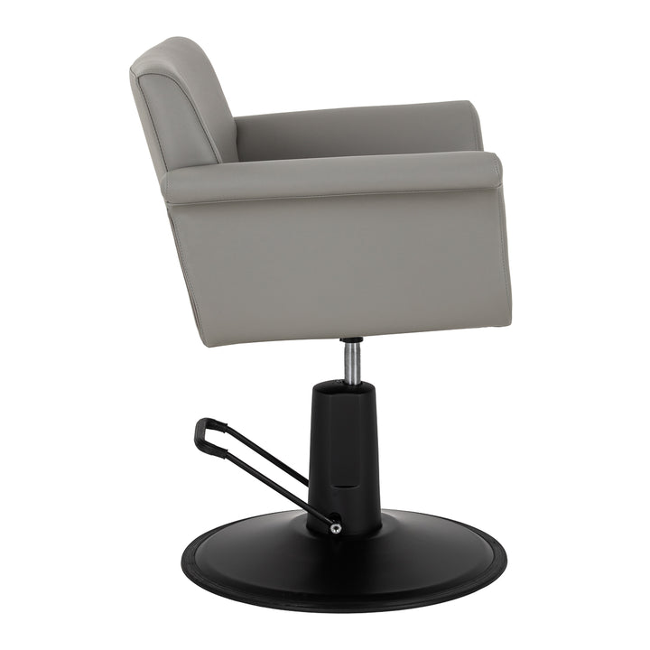 Kappersstoel Gabbiano Lucca Grijs-Zwart - afbeelding 4