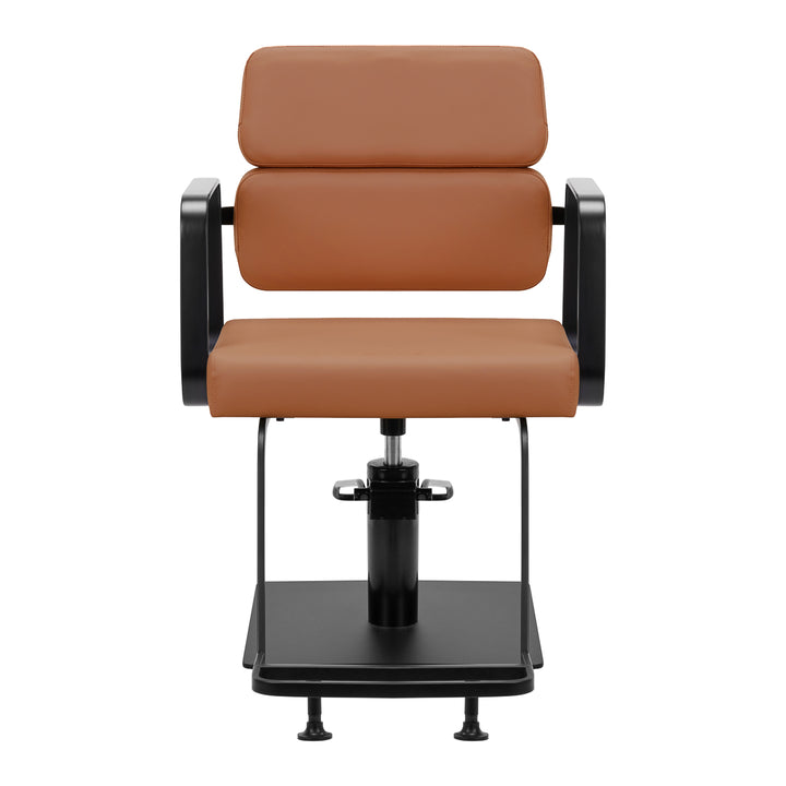 Kappersstoel Gabbiano Porto Zwart-Oranje - afbeelding 3