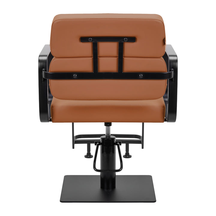 Kappersstoel Gabbiano Porto Zwart-Oranje - afbeelding 4