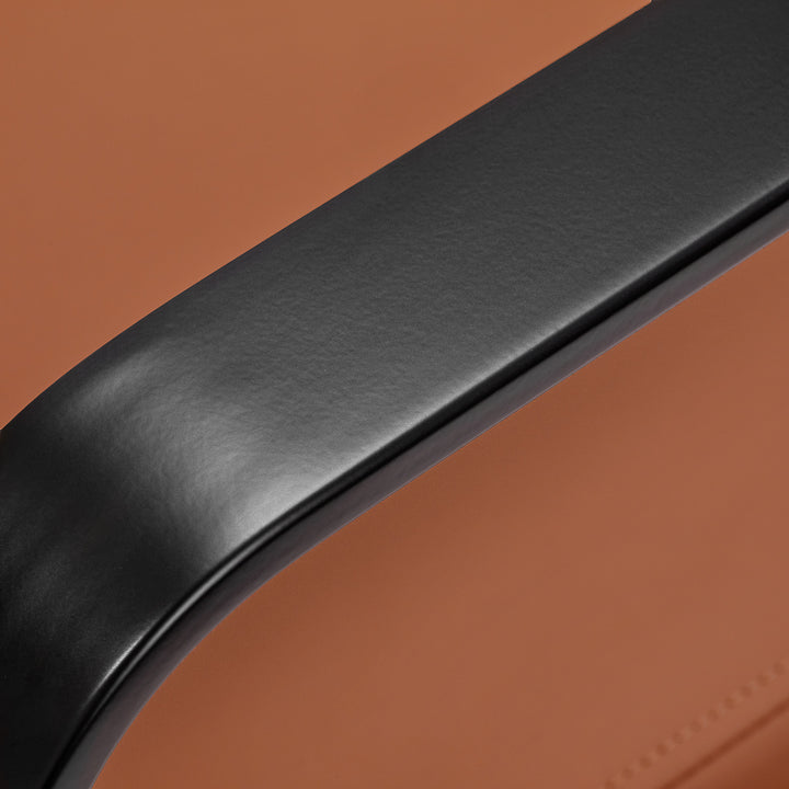 Kappersstoel Gabbiano Porto Zwart-Oranje - afbeelding 5