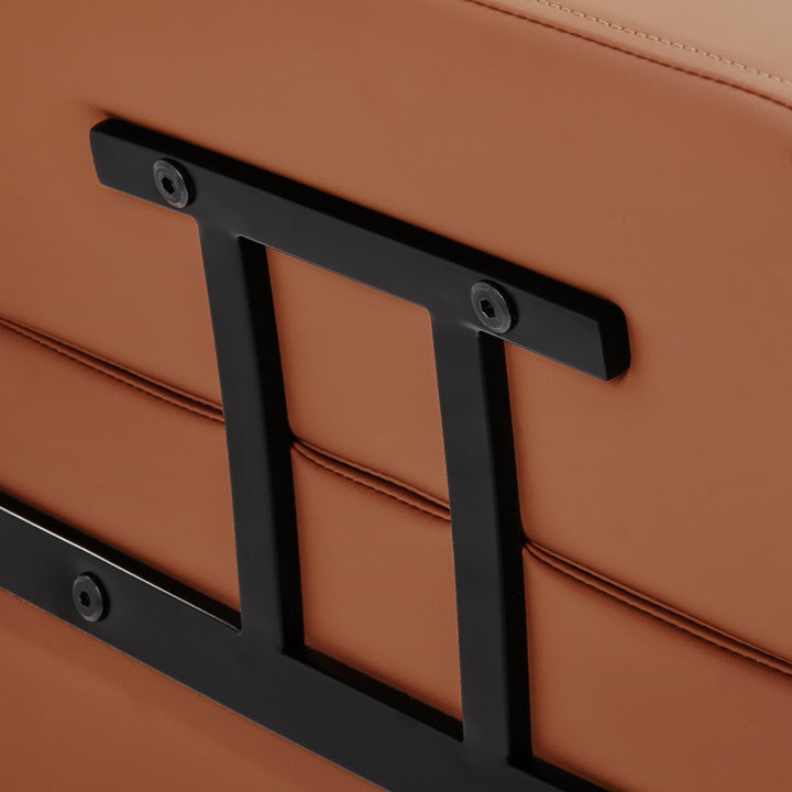 Kappersstoel Gabbiano Porto Zwart-Oranje - afbeelding 7